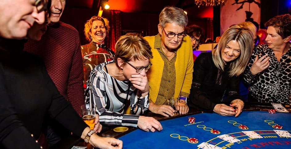 Teamuitje Casino avond Groningen