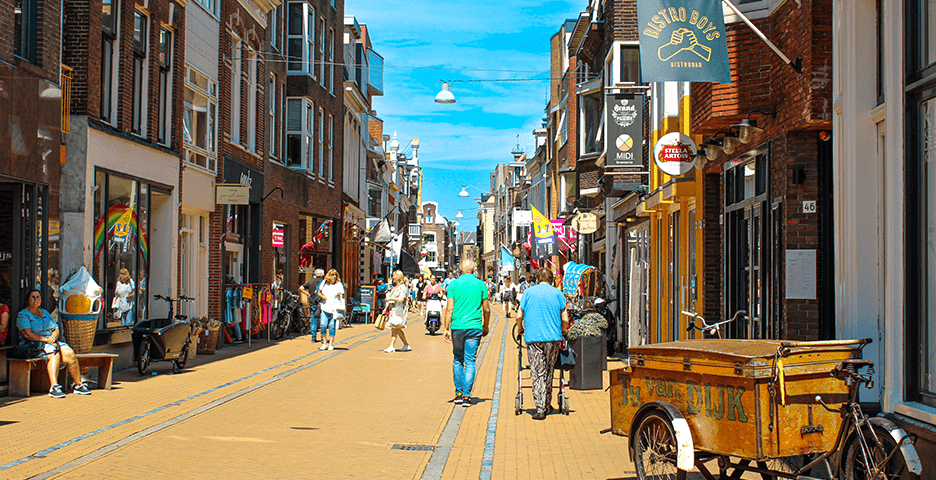 Winkelstraat Groningen