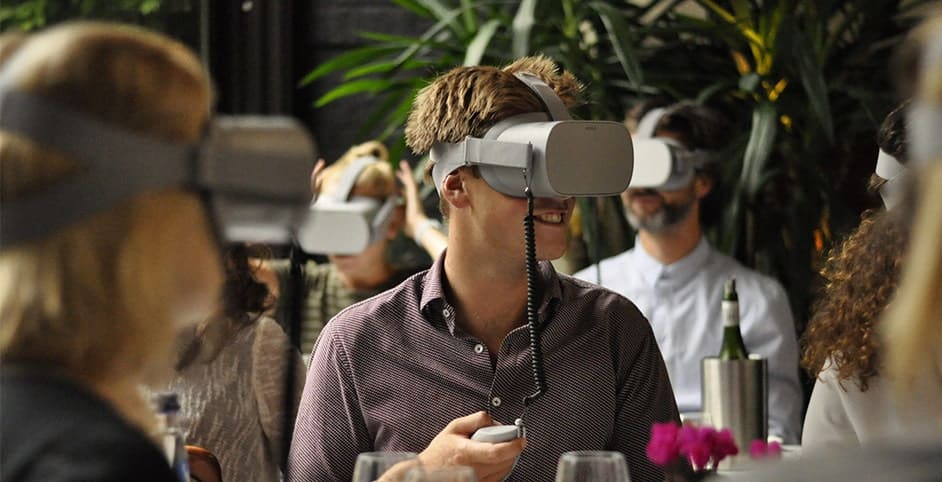 Virtual reality bedrijfsuitje diner Groningen