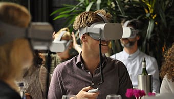 Virtual reality dinerspel bedrijfsuitje Groningen